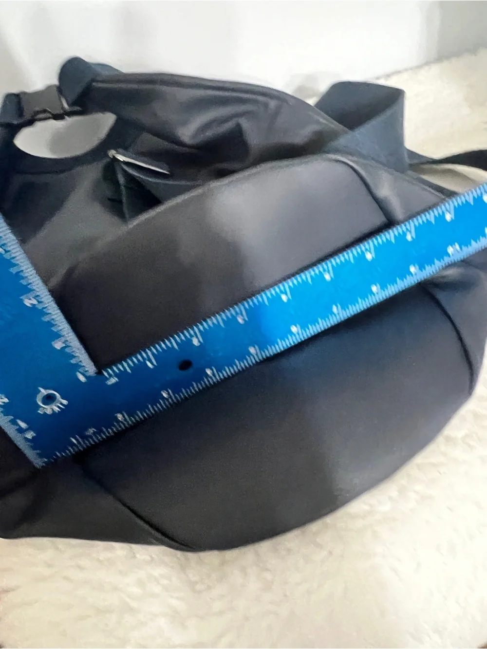 Prada Luna perfum backpack Bag with Red Stripe